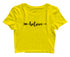 Believe arrow Christianity Womens Crop Tops